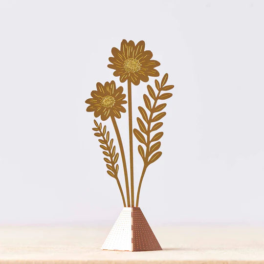 Brass Floral Decoration | Cosmos - NØRDEN