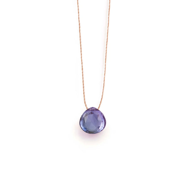 Crystal Minimal Necklace | Alexandrite Quartz