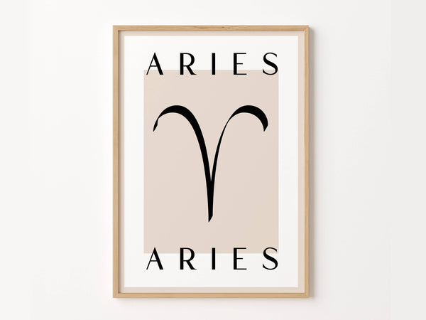 Zodiac Digital Print | Aries - NØRDEN