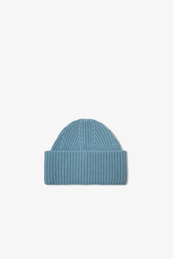 Merino Beanie Hat | Blue - NØRDEN