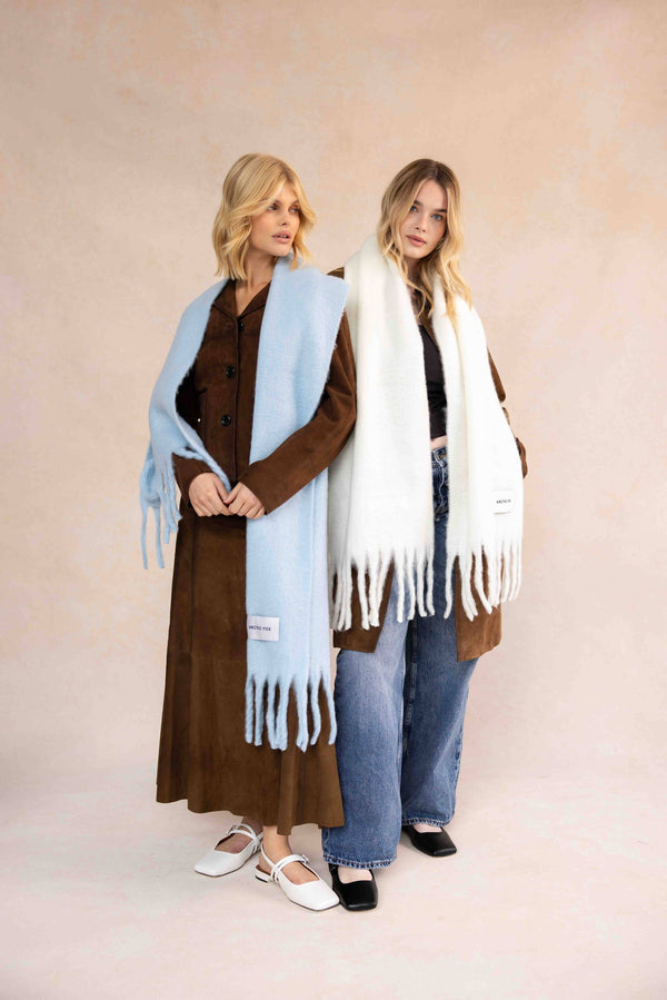 Recycled Soft Scarf | Stockholm Pink Frost