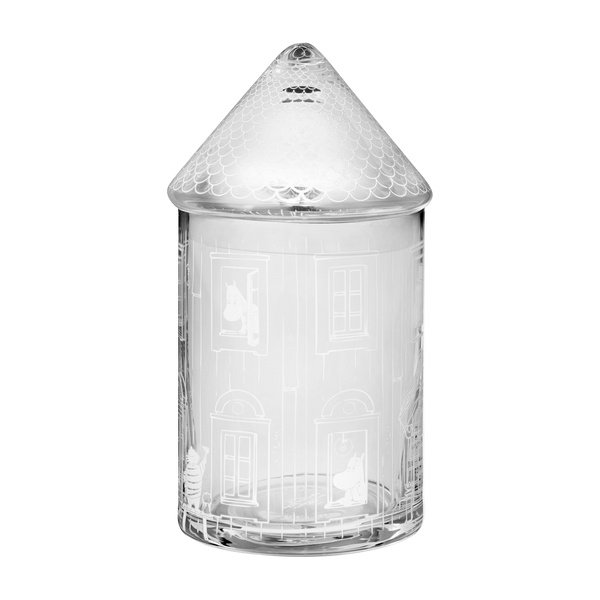Whimsical Glass Jar | Moomin House Small