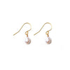 Crystal Drop Earrings | Isla - Freshwater Pearl
