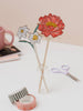 Floral Wooden Decoration | Peony November