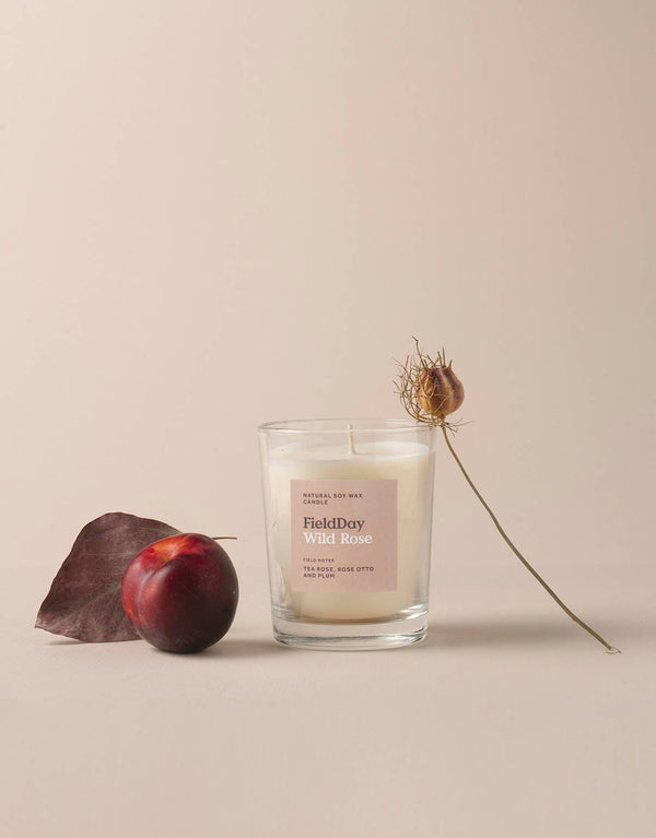 Natural Vegetable Candle | Wild Rose