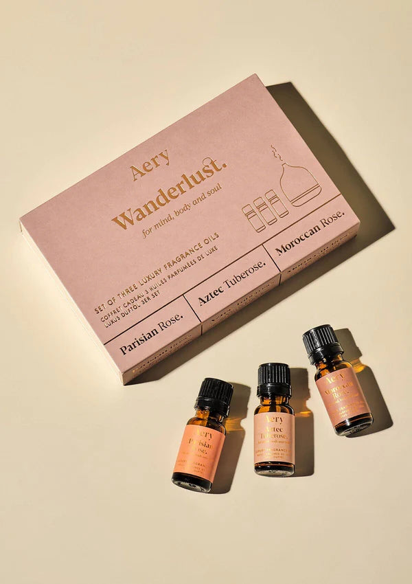 Aromatherapy Oil Set | Wanderlust Kit