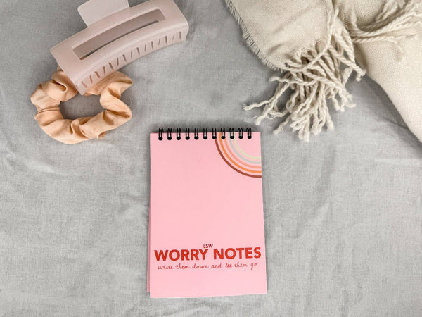 Mindful Guided Notebook | Worry Notes