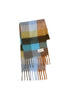 Recycled Soft Scarf | Reykjavik Blue + Orange