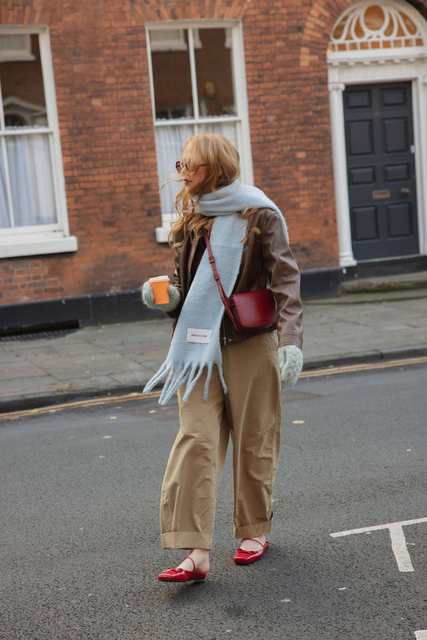 Recycled Soft Scarf | Stockholm Glacier Blue