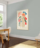 Floral Art Print | Medium Vase with Tulips A3