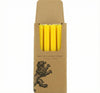 Sustainable Dinner Candle | Bunting Yellow