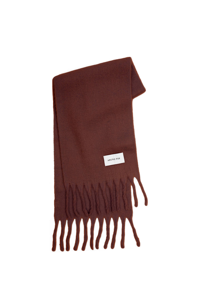 Recycled Soft Scarf | Stockholm Sepia