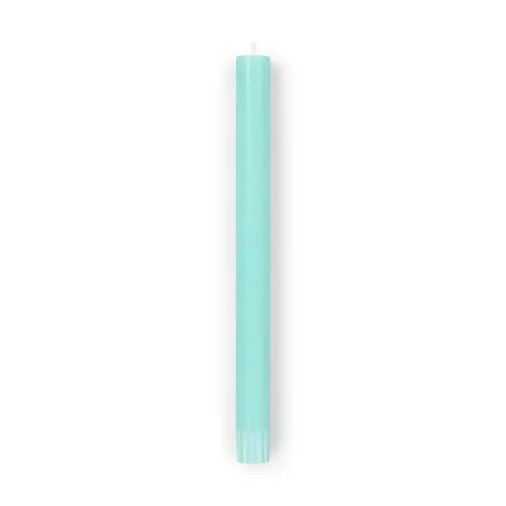 Sustainable Dinner Candle | Turquoise Blue