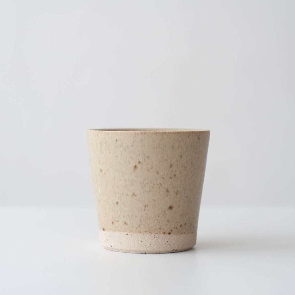 Ceramic Coffee Cup | Speckled - Spelt