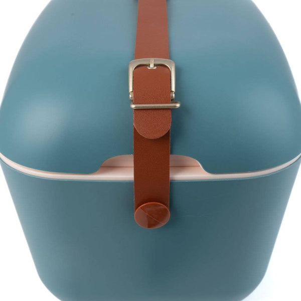 Colourful Retro Coolbox | Blue Marine + Mustard Classic 12L