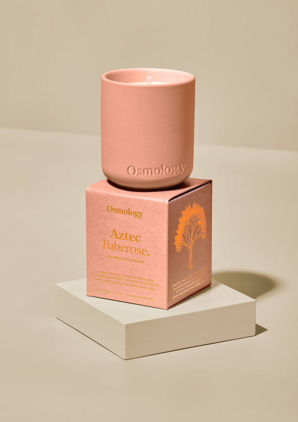 Colourful Scented Candle | Aztec Tuberose