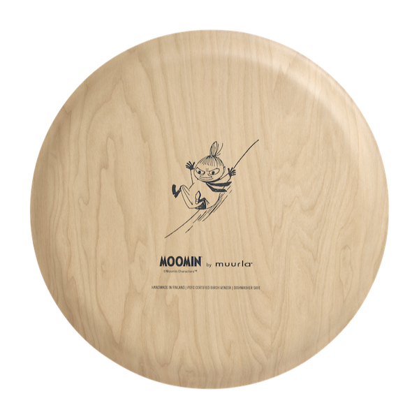 Colourful Decorative Tray | Moomin Let It Snow Circular