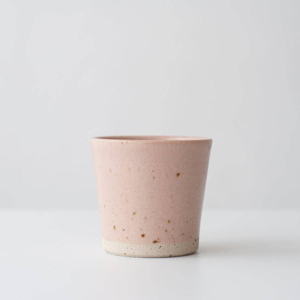Ceramic Coffee Cup | Speckled - Feldspar Pink