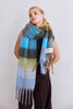 Recycled Soft Scarf | Reykjavik Blue + Orange