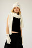 Recycled Knit Scarf | Winter White