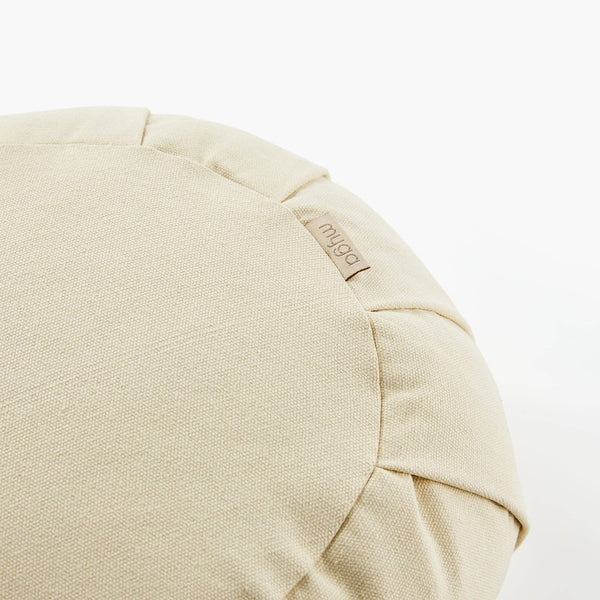 Mindful Meditation Cushion | Zafu Sand