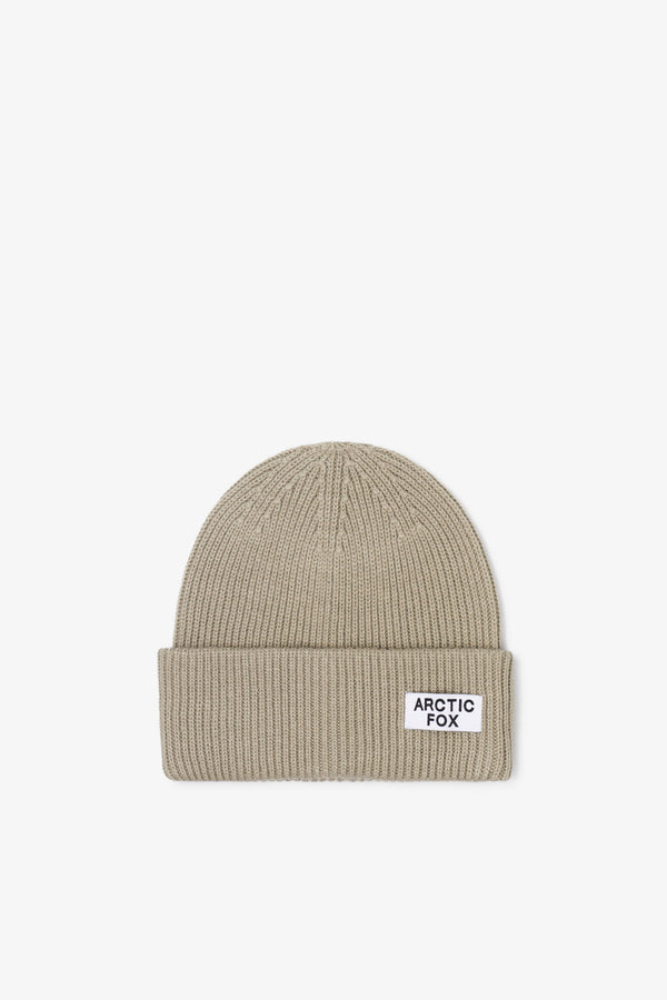 Recycled Bottle Beanie - Arctic Grey - AW25
