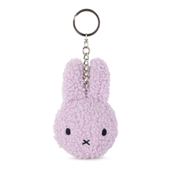 Miffy Tiny Teddy Keyring Lavender 10 cm - 100% recycled