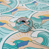 Mindful Enamel Pin | Cold Water Club Wild Swimming