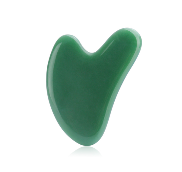 Crystal Gua Sha | Green Jade