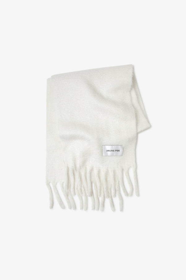 Recycled Soft Scarf | Stockholm Polar White