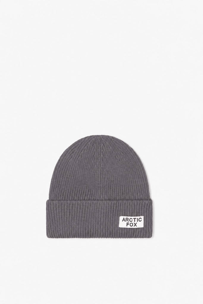 Recycled Beanie Hat | Dark Grey
