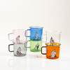 Colourful Glass Mug | Moomin Little My