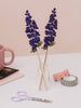 Floral Wooden Decoration | Delphinium July