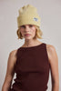 Recycled Beanie Hat | Wax Paper Yellow