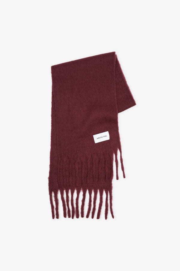 Recycled Soft Scarf | Reykjavik Burgundy