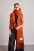 Recycled Soft Scarf | Reykjavik Red Earth