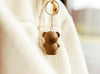 Boris Bear Keyring - Choco Brown - 4.5cm