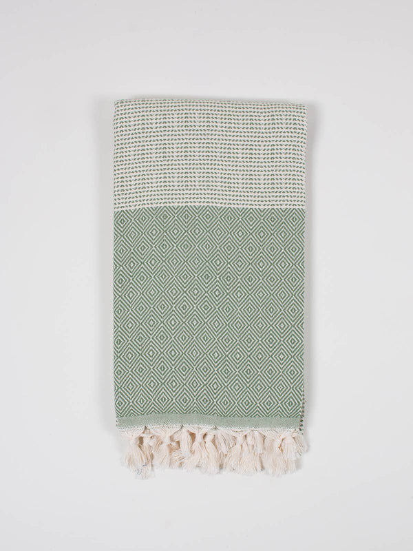 Handmade Hammam Towel | Olive