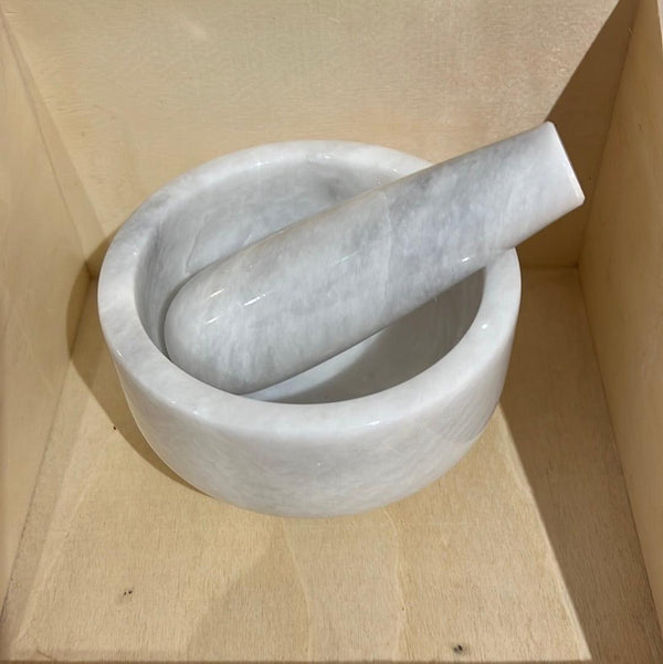Minimal Marble Bowl | Pestle + Mortar - NØRDEN