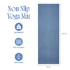 Essential Yoga Mat | Navy Peony