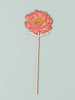 Floral Wooden Decoration | Peony November
