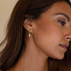 Crystal Drop Earrings | Isla - Freshwater Pearl