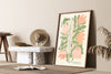 Floral Art Print | Alostroemeria A3