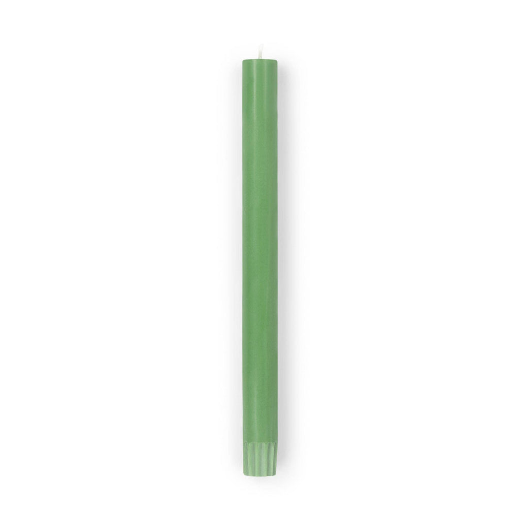 Sustainable Dinner Candle | Emerald Green