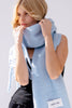 Recycled Soft Scarf | Stockholm Glacier Blue
