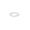 Crystal Minimal Ring | Freshwater Pearl