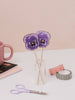 Floral Wooden Decoration | February Violet