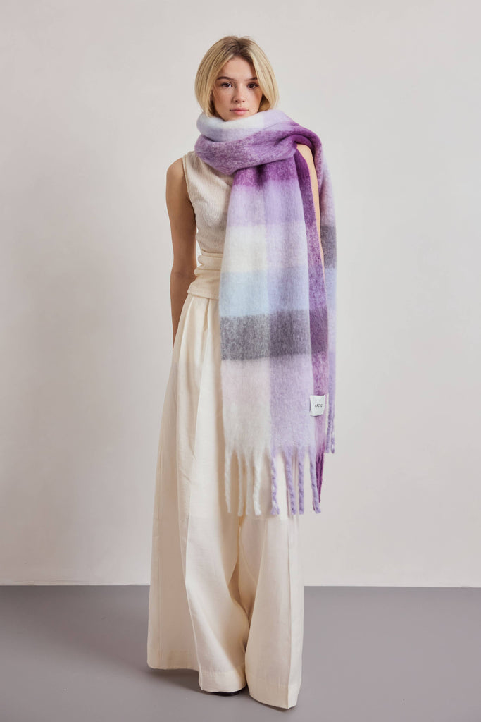 Recycled Soft Scarf | Reykjavik Wild Lilac