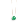 Crystal Minimal Necklace | Green Aventurine