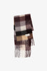 Recycled Soft Scarf | Reykjavik Purple + Brown